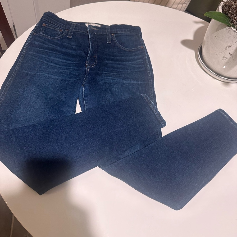 Madewell 10 in high riser skinny skinny